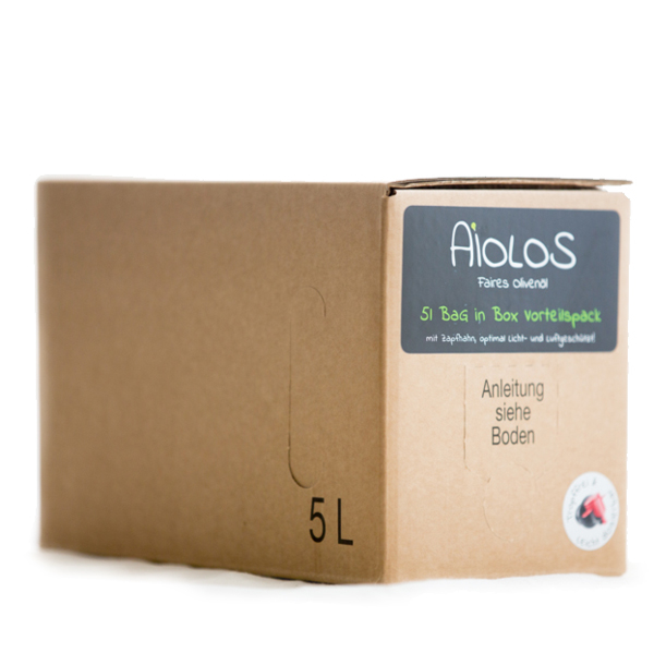 5l Vorteilspack Classic Olivenöl aus Griechenland im Bag in Box